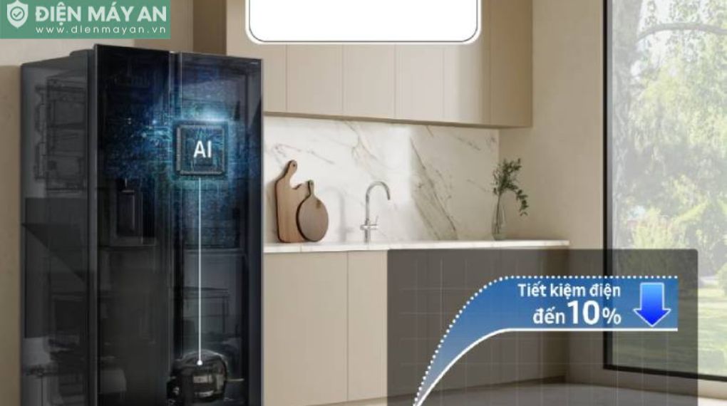 Tủ lạnh Samsung Inverter 655 lít Side By Side RS70F65Q3FSV